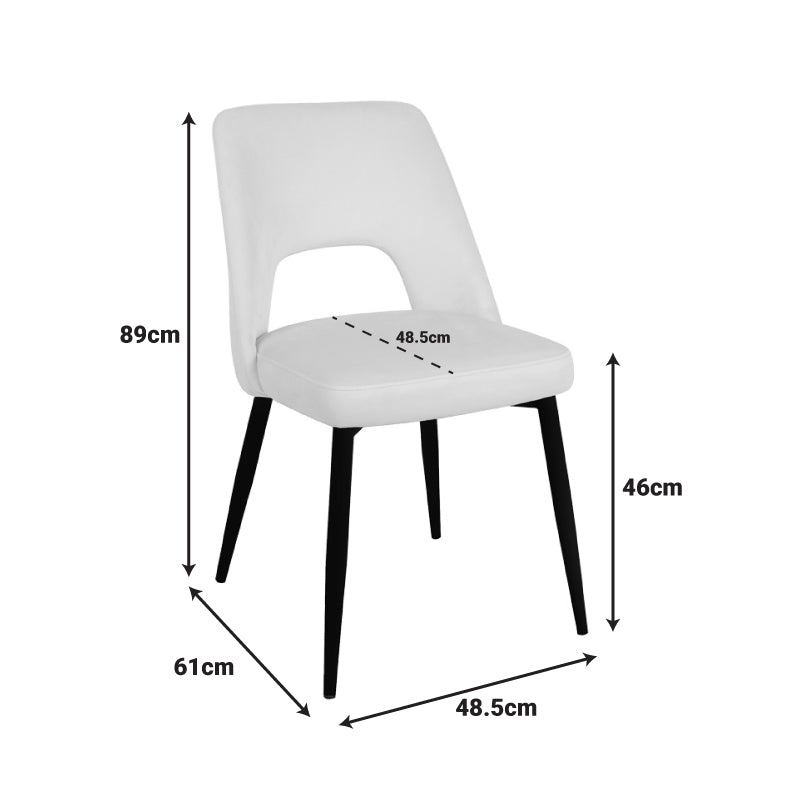 Модерен трпезариски сет Dining Room Set со тркалезна маса од транспарентно калено стакло со метална база и четири ергономски Vectoric лоунџ столови