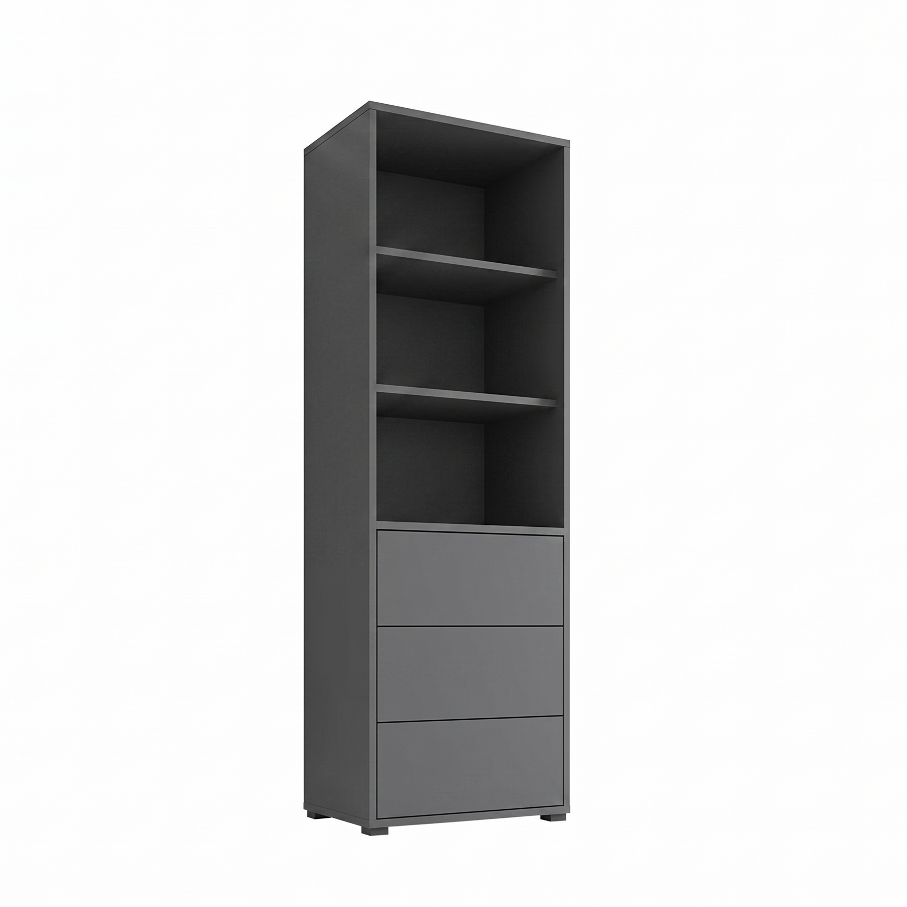 ВЕРТИКАЛЕН ПЛАКАР СО 3 ФИОКИ VERONA – АНТРАЦИТ – 60cm