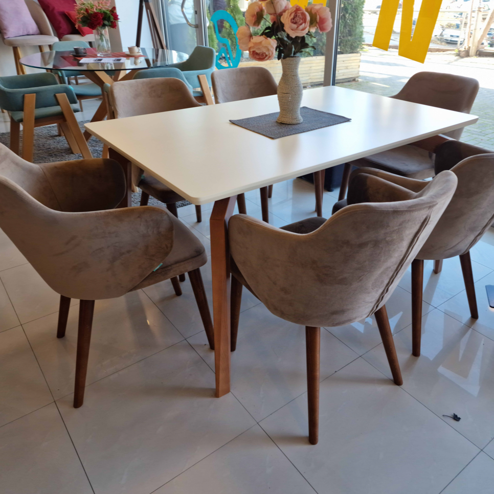 raztegljive jedilne mize, lesnina jedilne mize, jedilne mize / Dinning Table Vinci / Трпезариска Маса Винчи / Trpezariska Masa Vinchi
